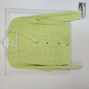 Shirt. Bright lime green. Size medium. New. Never worn.